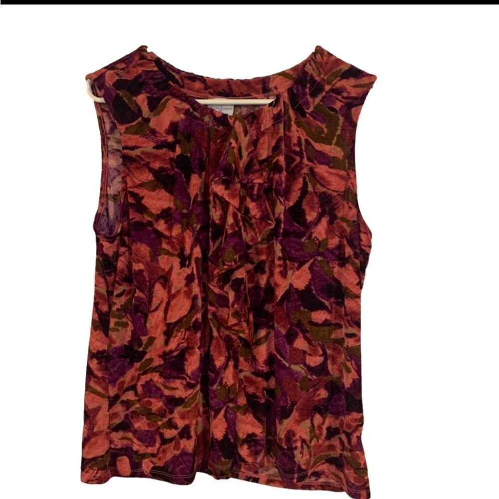 JACLYN Smith XXL Purple and Pink‎ Blouse